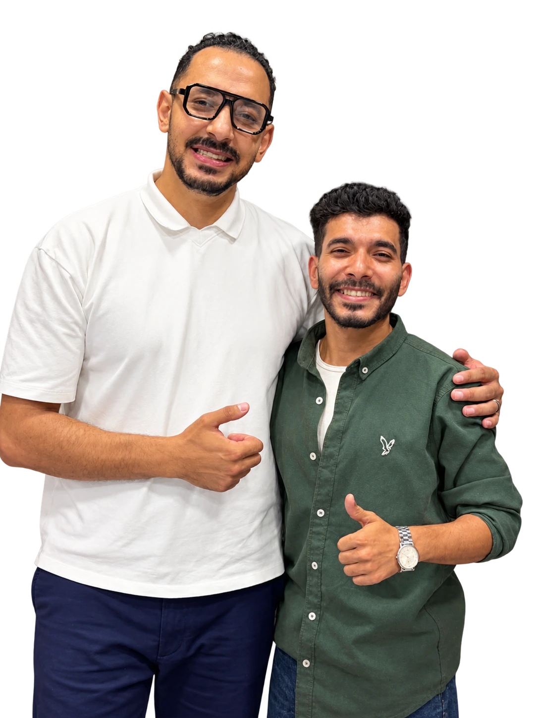 أ. أسامة أحمد مع أحمد من الجيزة في المركز