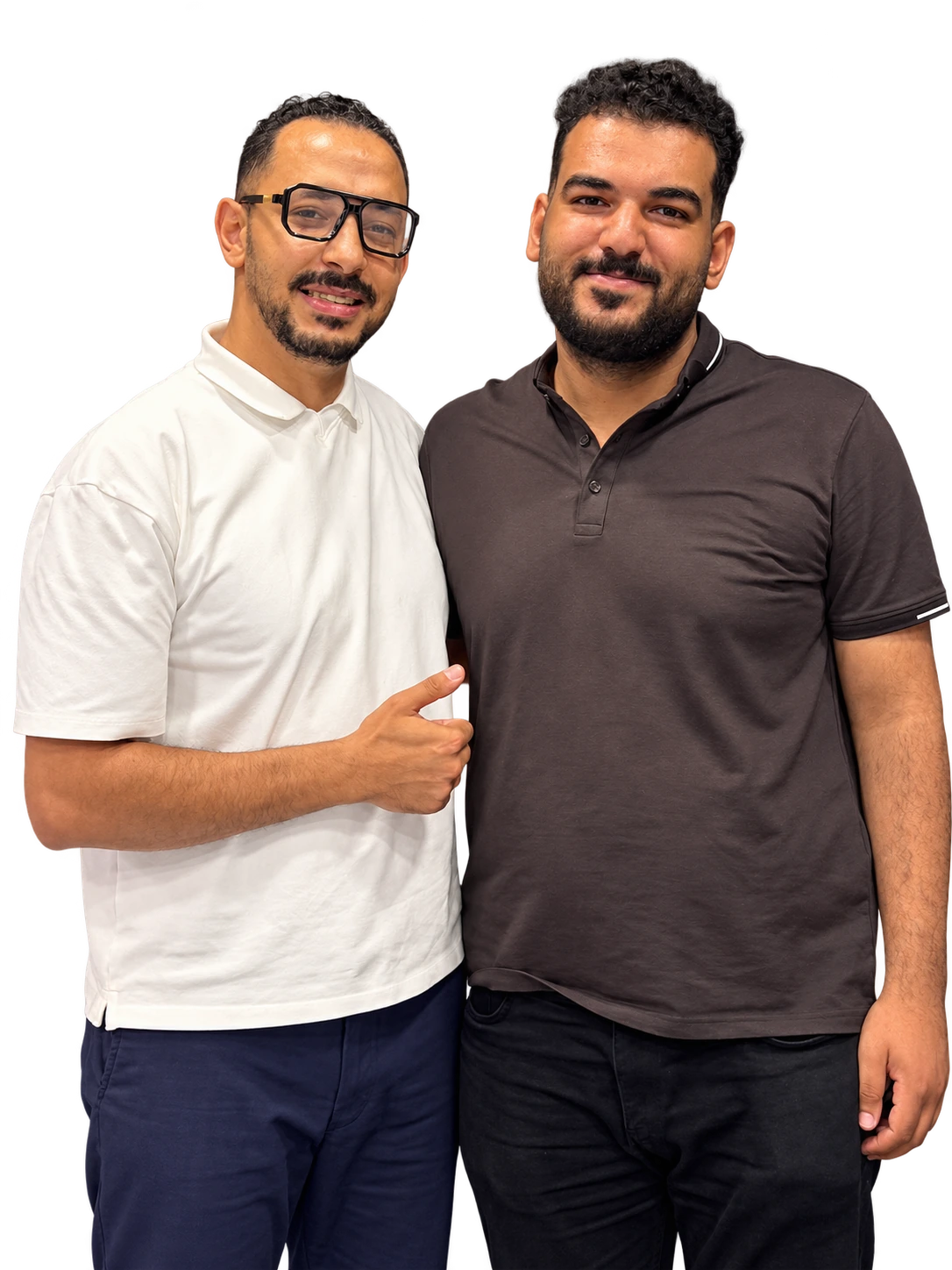 أ. أسامة أحمد مع رضا من العراق في المركز
