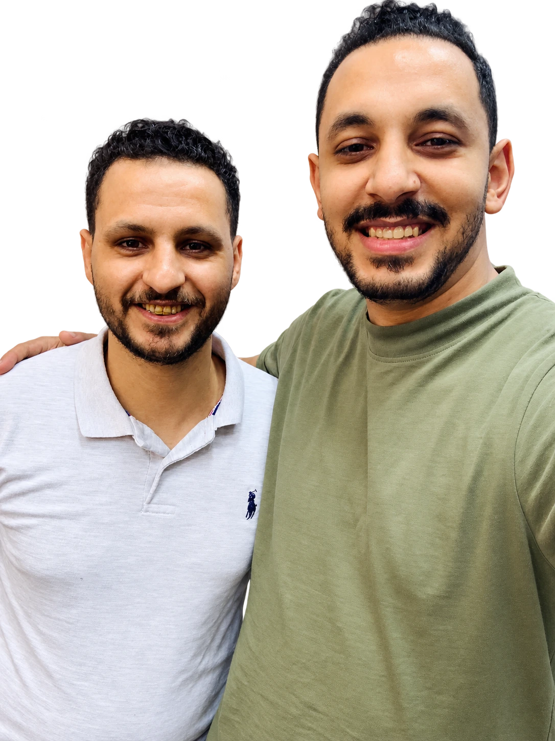 أ. أسامة أحمد مع متدرّبين من مصر
