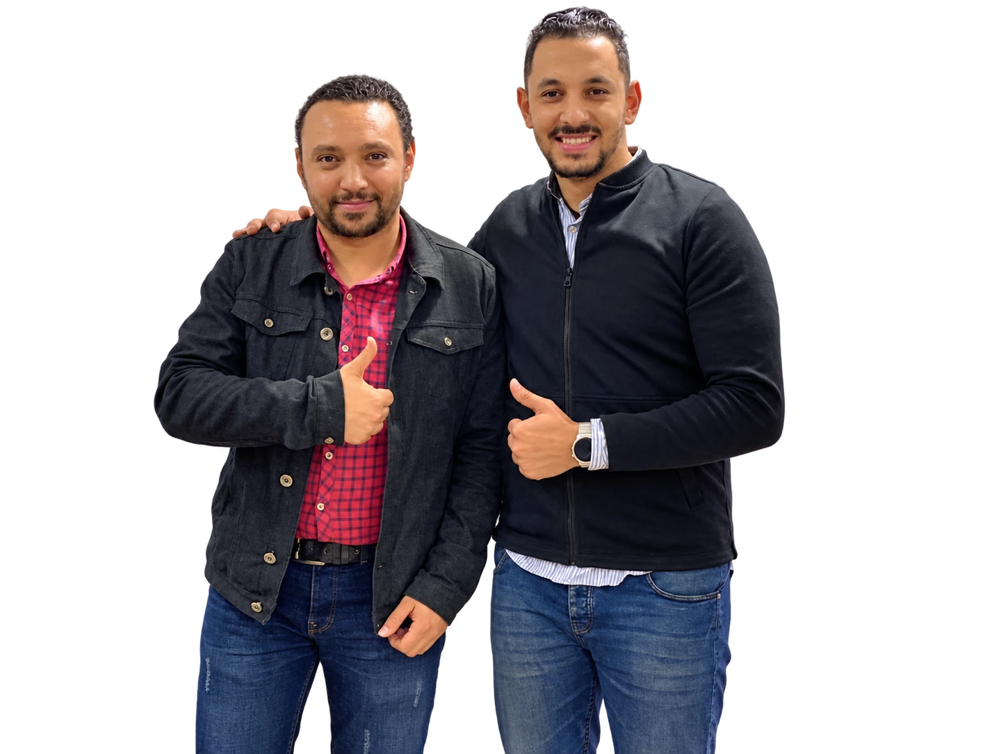 أ. أسامة أحمد مع متدرّبين من مصر