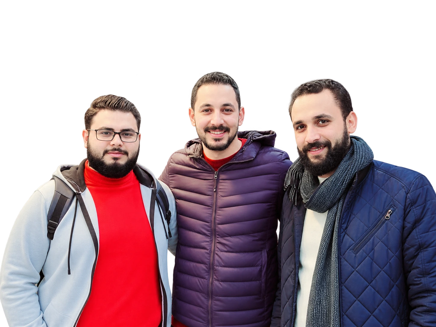 أ. أسامة أحمد مع متدرّبين من سوريا والعراق