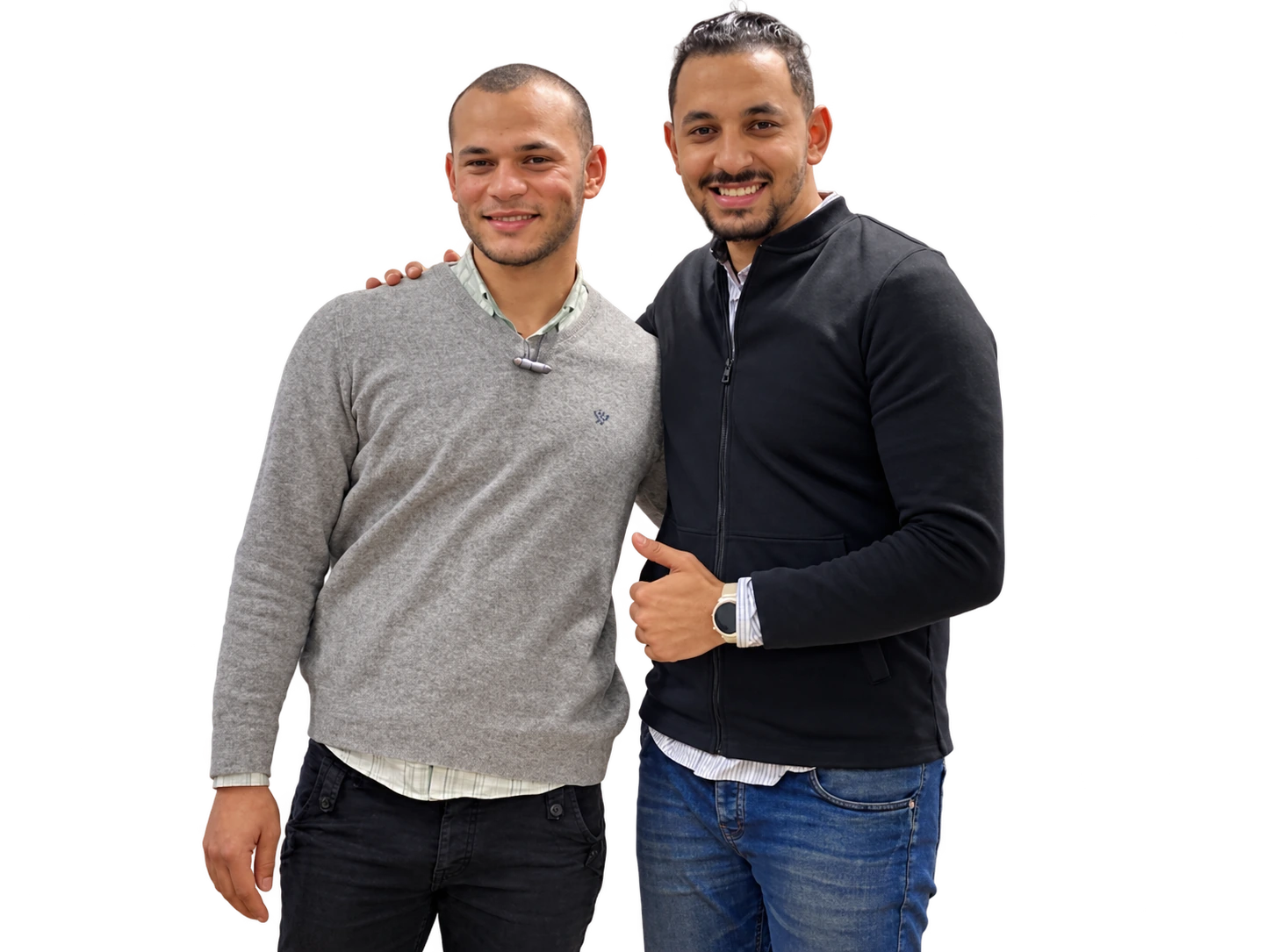 أ. أسامة أحمد مع متدرّبين من مصر