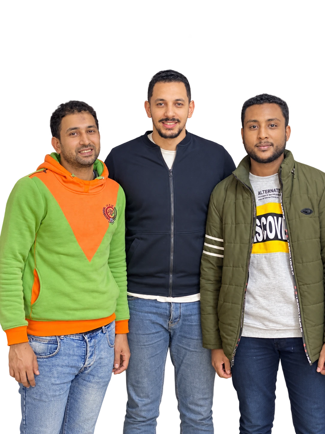 أ. أسامة أحمد مع متدرّبين من مصر