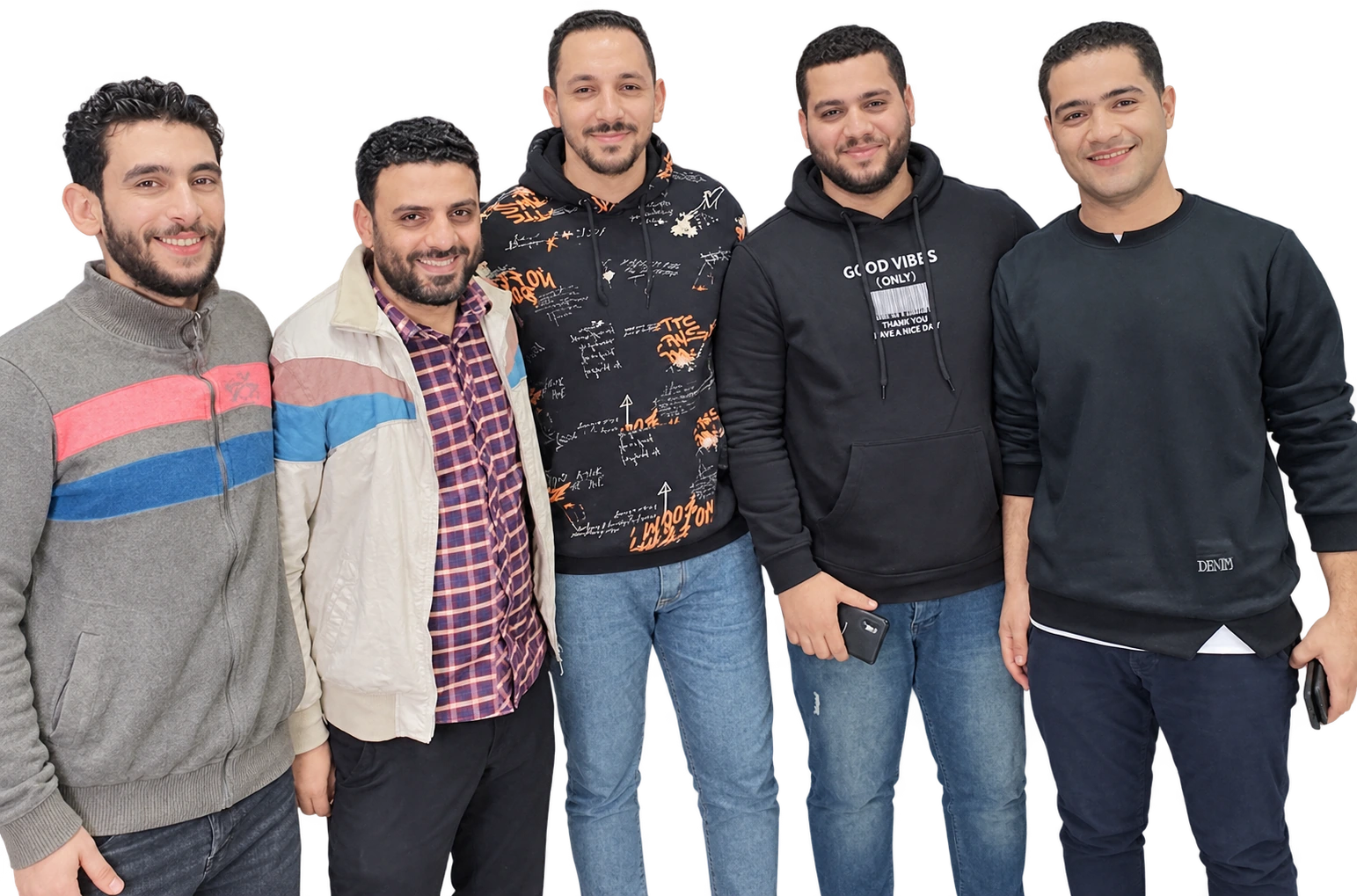 أ. أسامة أحمد مع متدرّبين من مصر